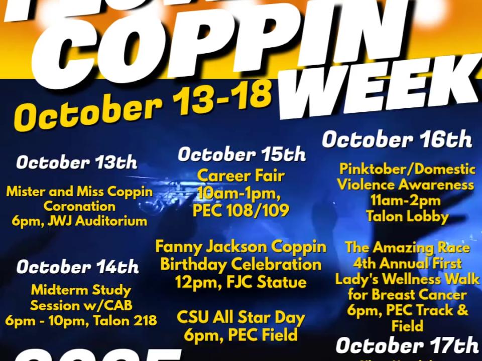 I Love Coppin Week 2025