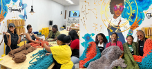 Stitch & Unwind: A Chunky Knitting Blanket Workshop Retreat